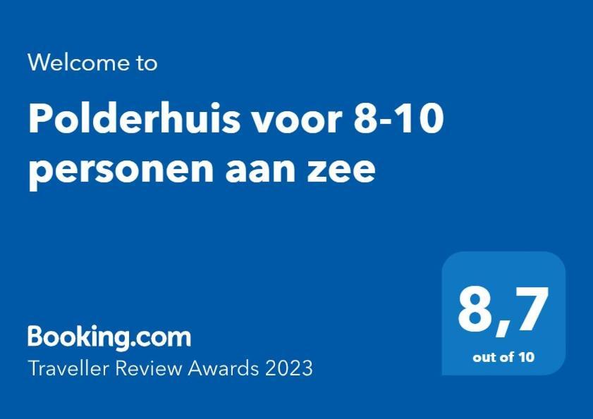 ניווליאט Polderhuis Voor 8-10 Personen Aan Zee מראה חיצוני תמונה